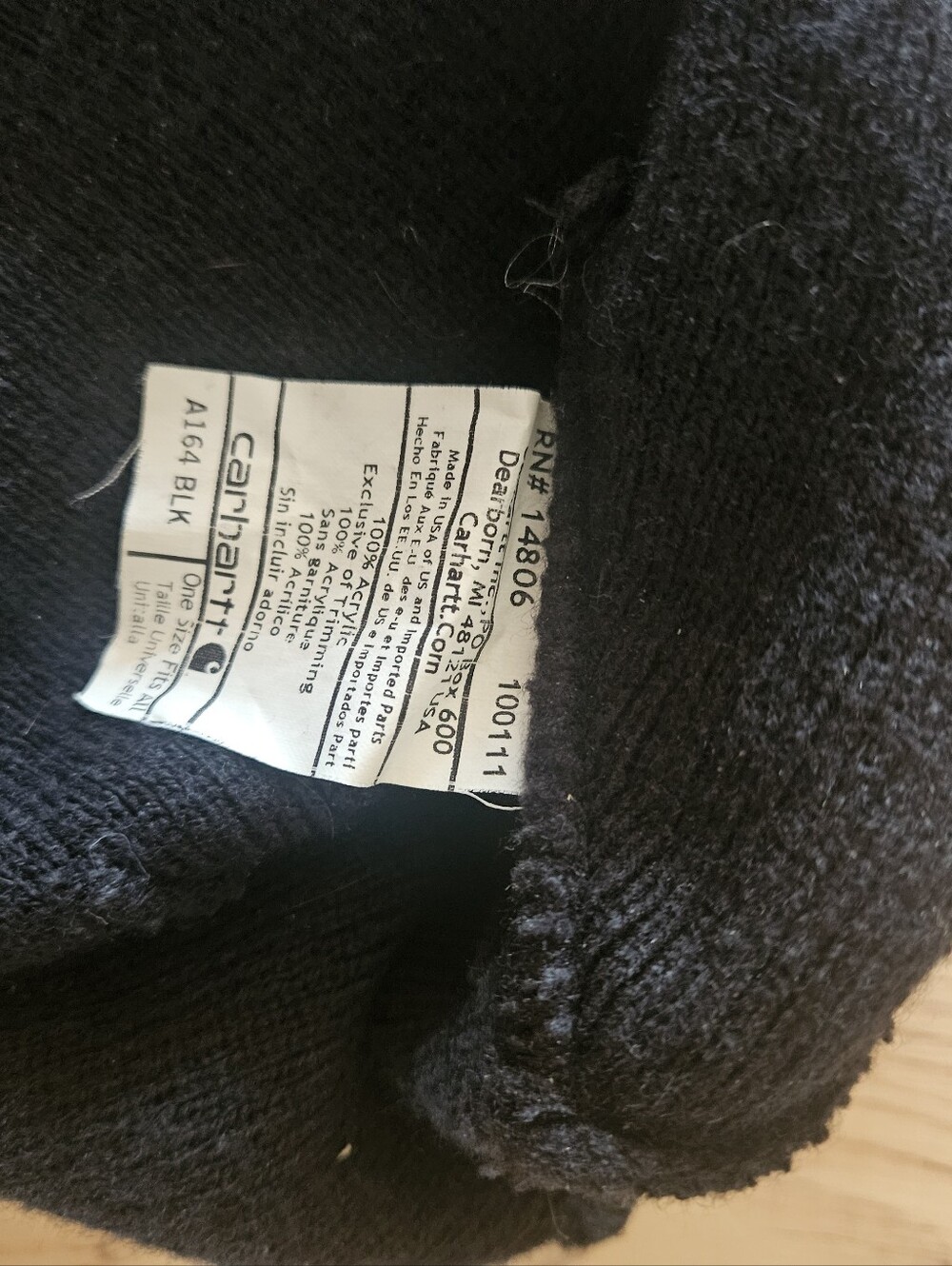 Carhartt Men's Beanie - Picture 4 of 5
